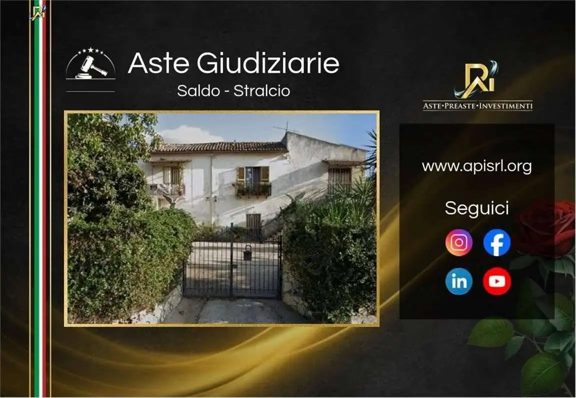 Casa indipendente in asta a Melizzano