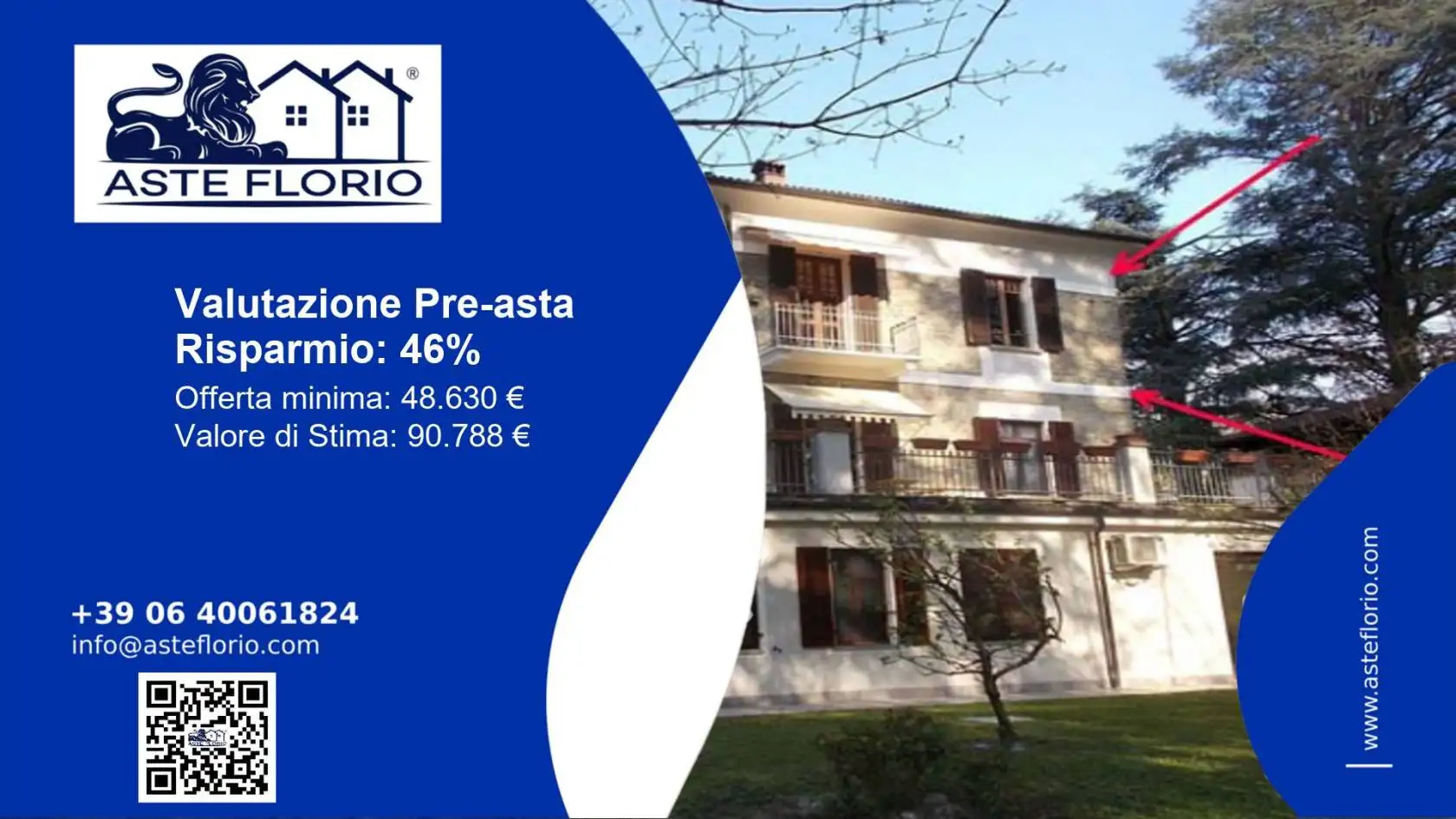 Appartamento in asta a Ponti