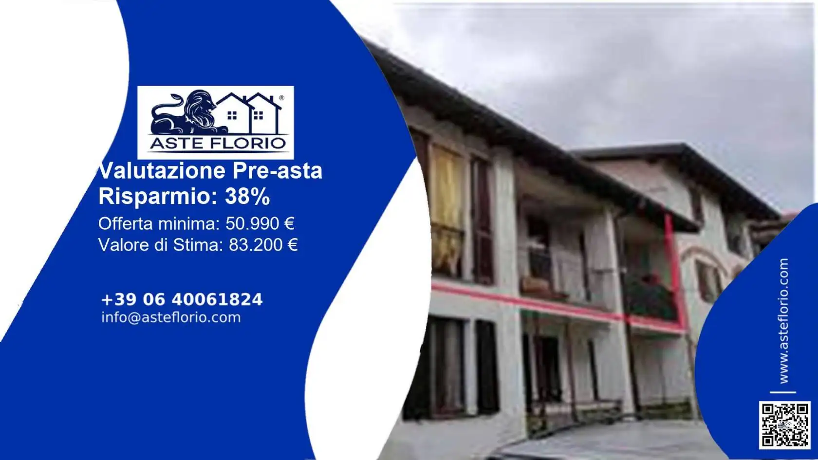 Appartamento in asta a Rovello Porro