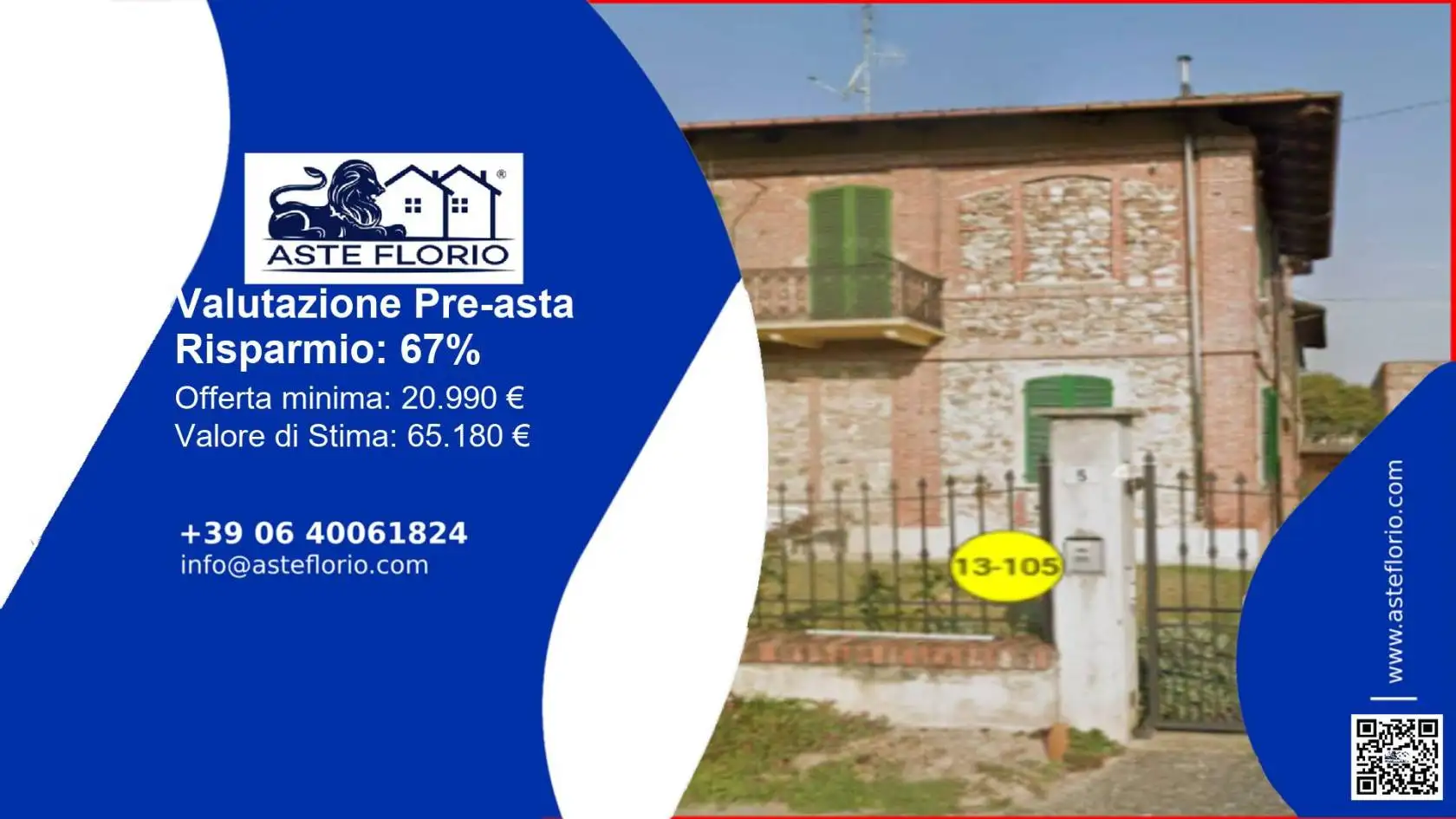 Appartamento in asta a Clavesana