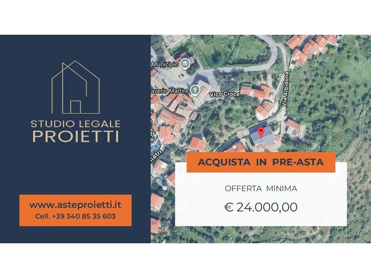 Appartamento in asta a Dipignano