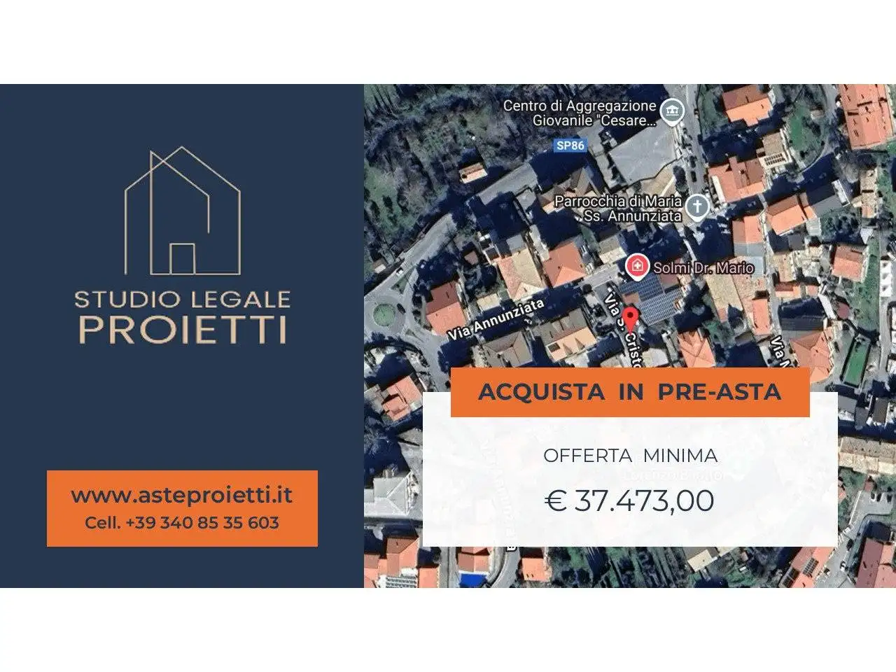 Appartamento in asta a Marano Principato