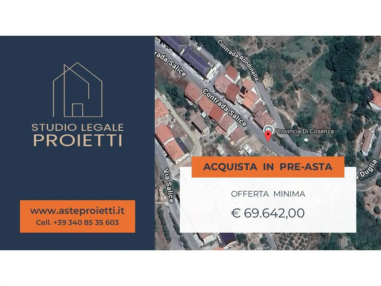 Appartamento in asta a Acri