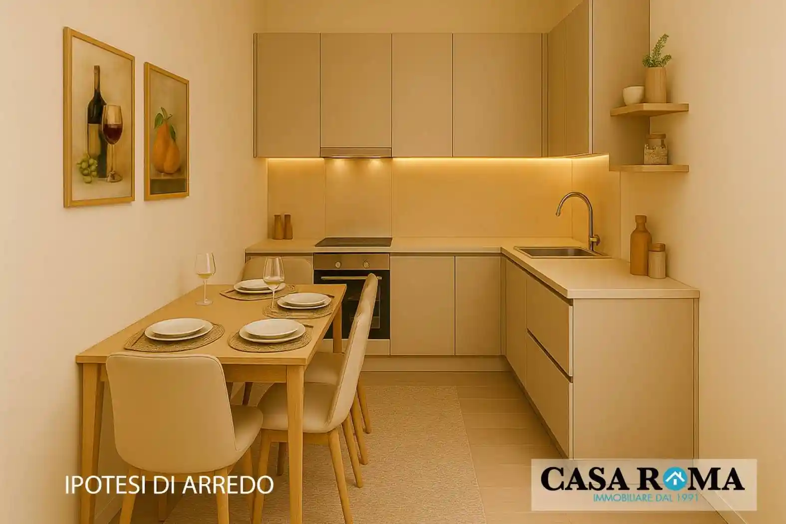 Bilocale via dei Monti della Valchetta 100, Labaro, Roma - foto 2