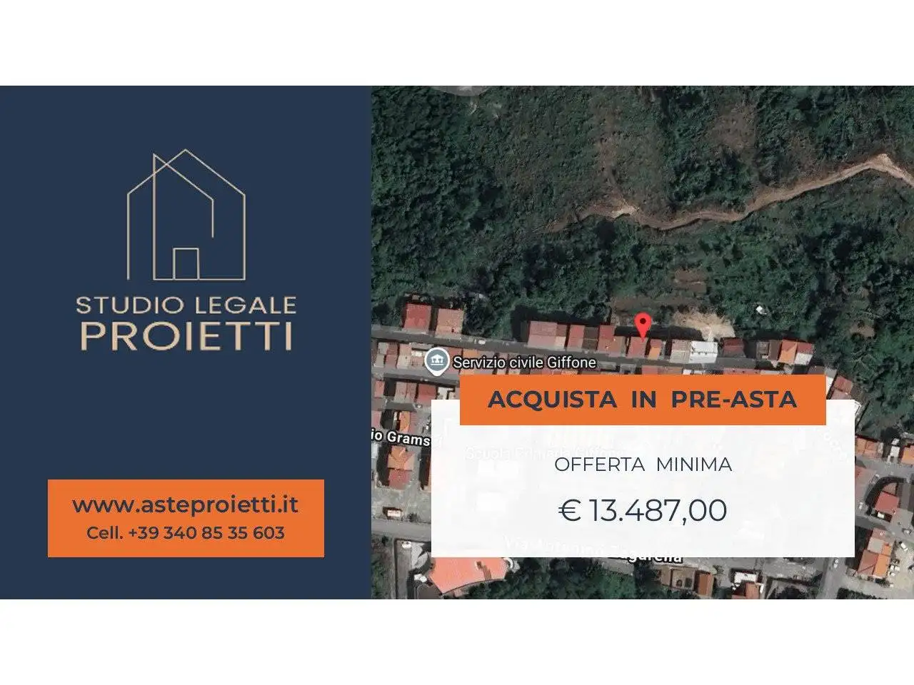 Appartamento in asta a Giffone