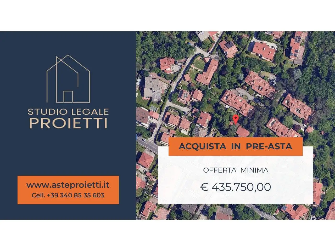 Villa in asta a Trieste