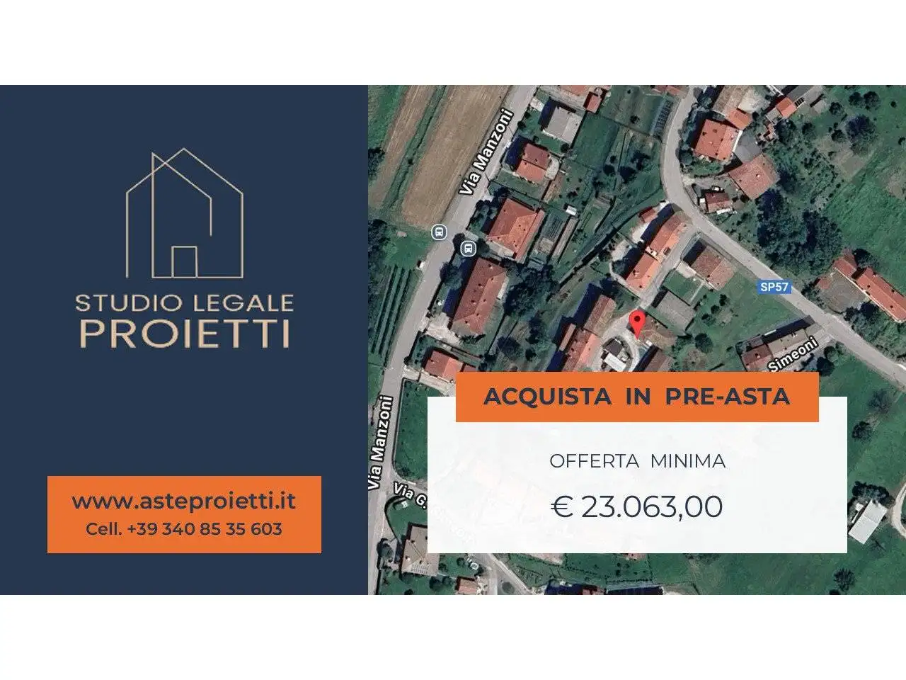 Villa in asta a Cassacco