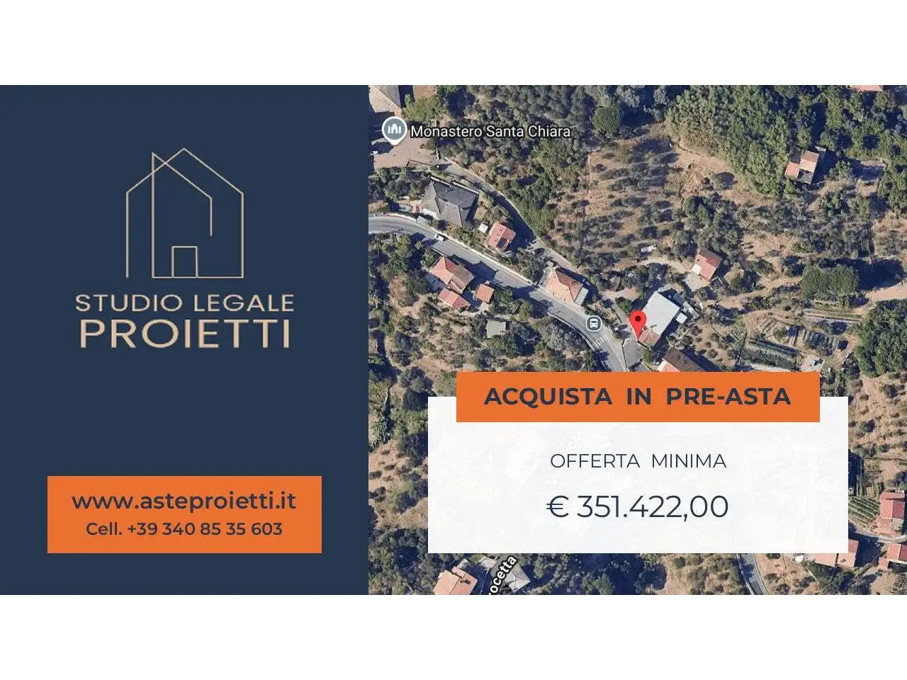 Villa in asta a Leivi