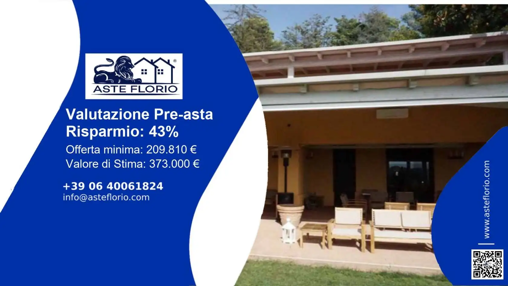Villa in asta a Benevento