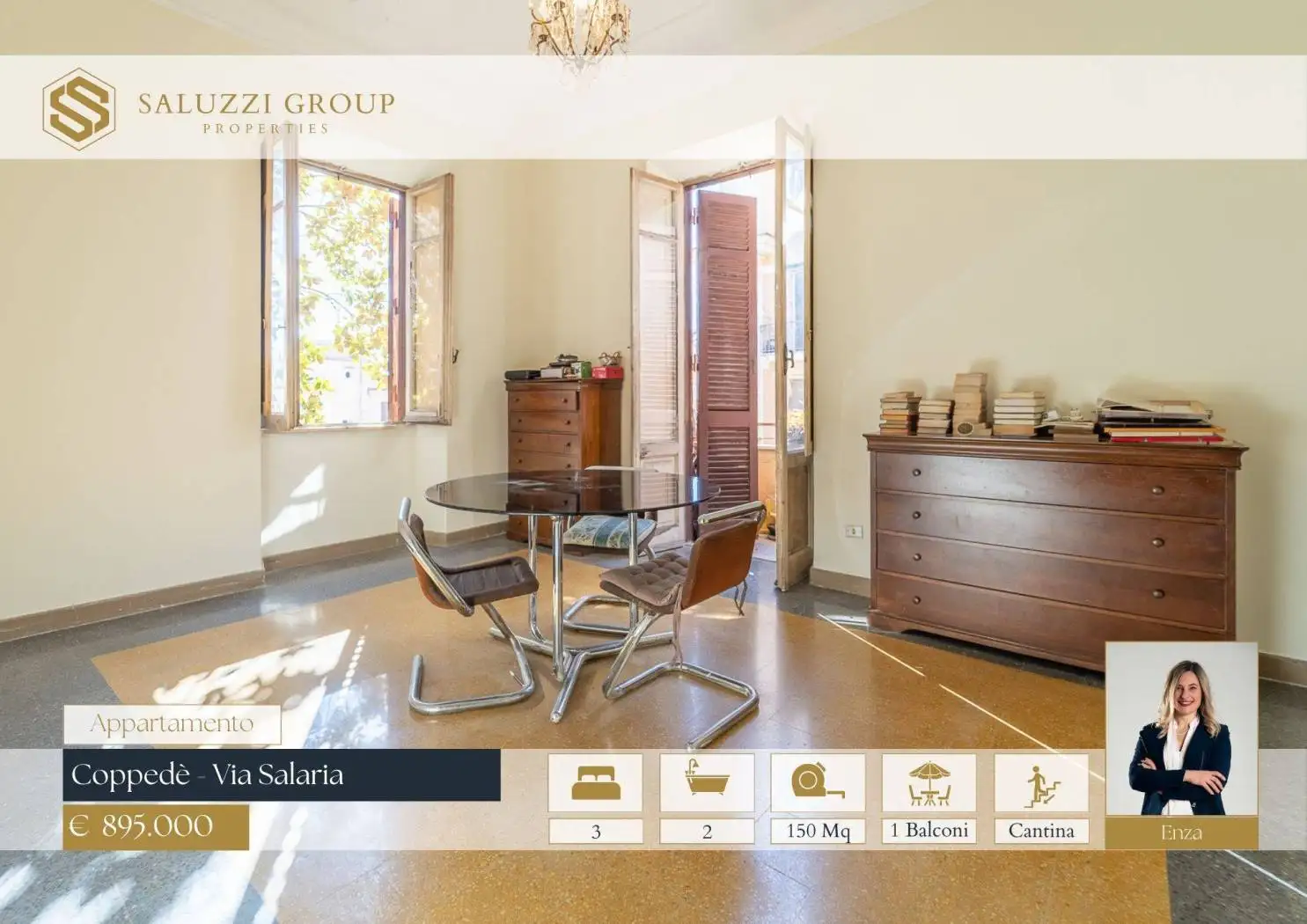 Appartamento in vendita a Roma