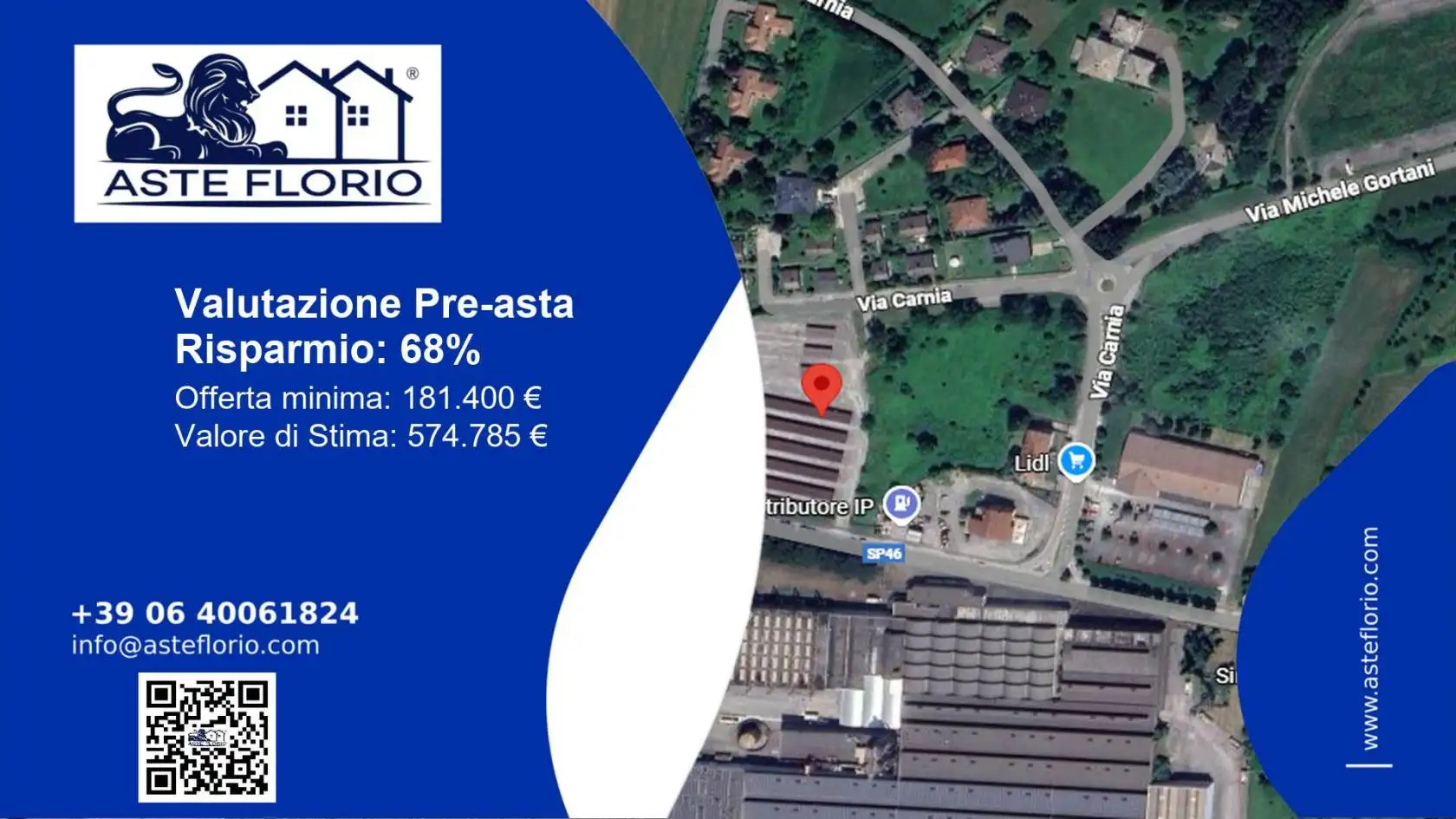 Palazzo - Stabile in asta a Majano
