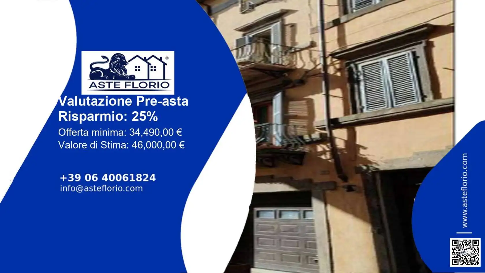 Appartamento in asta a Caprarola