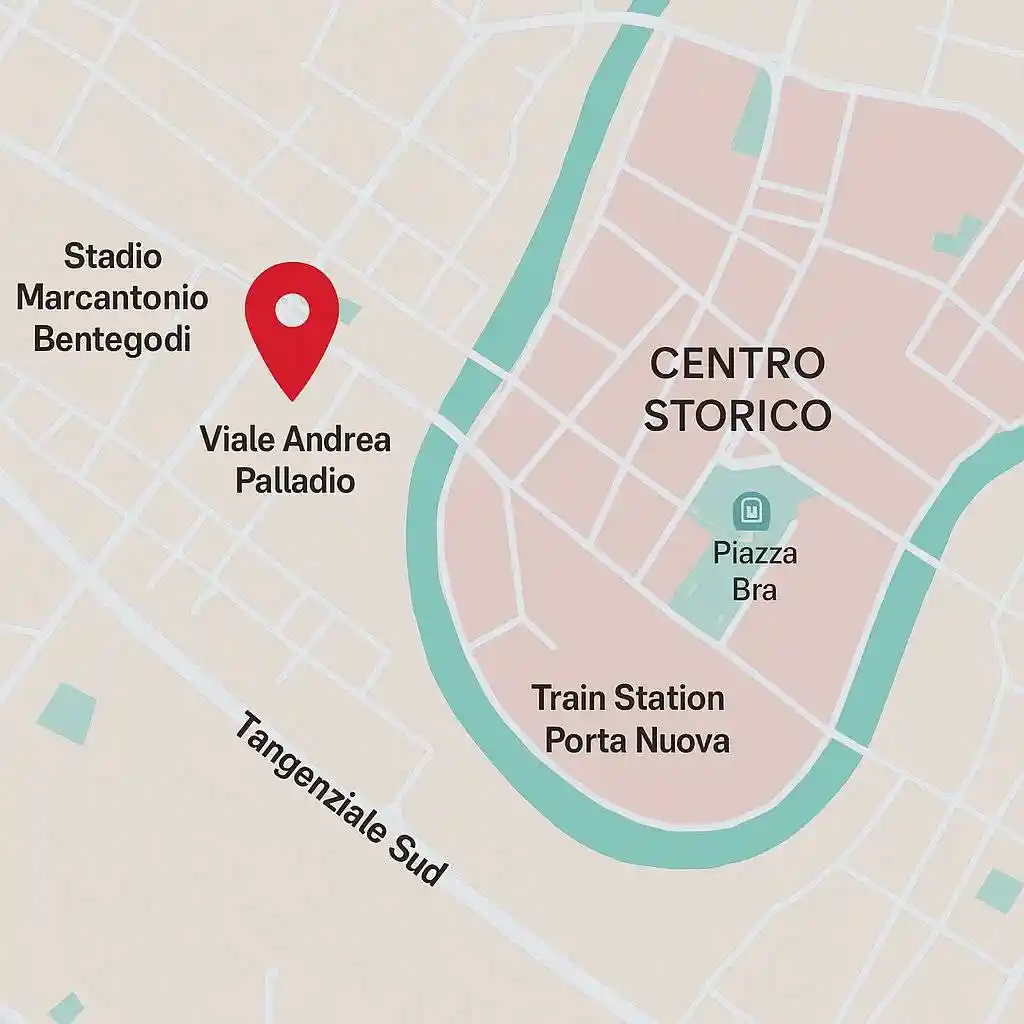 Trilocale viale Andrea Palladio, Stadio, Verona - foto 3