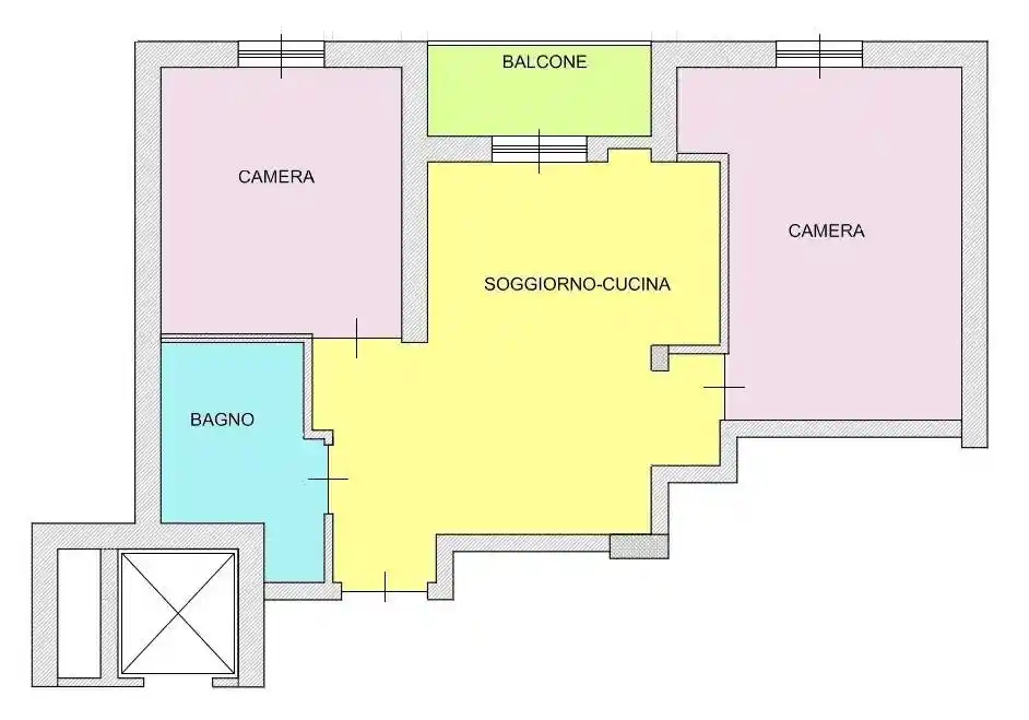 Trilocale viale Andrea Palladio, Stadio, Verona - foto 4