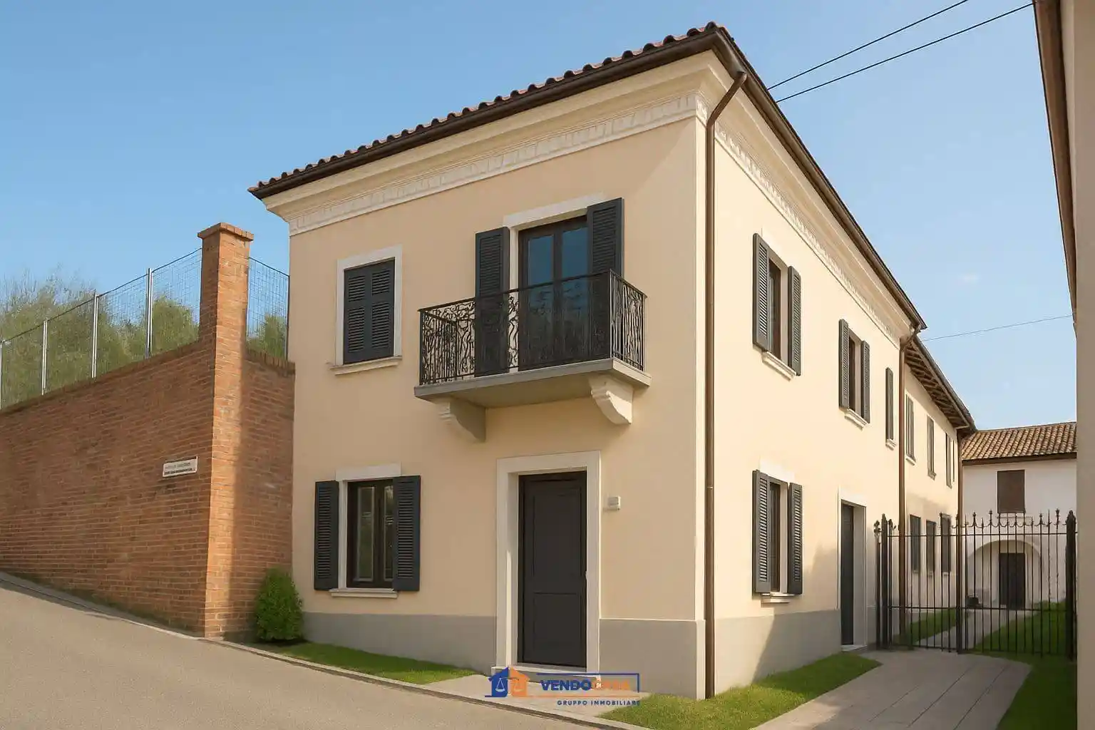 Casale piazza Anita Garibaldi 2, Centro, Vigliano d'Asti - foto 2