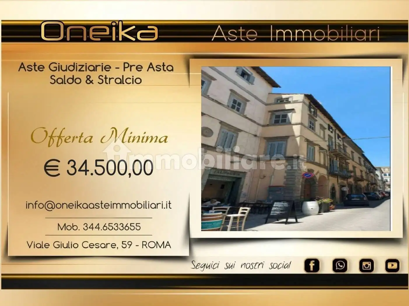 Appartamento in asta a Caprarola