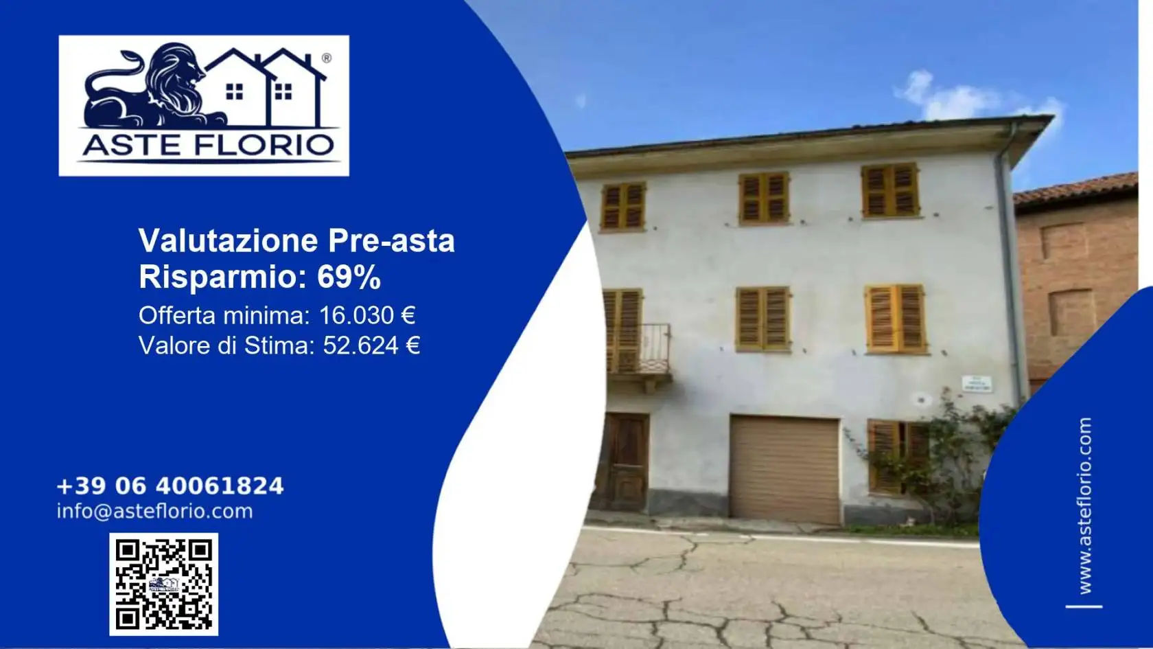 Appartamento in asta a Cortiglione