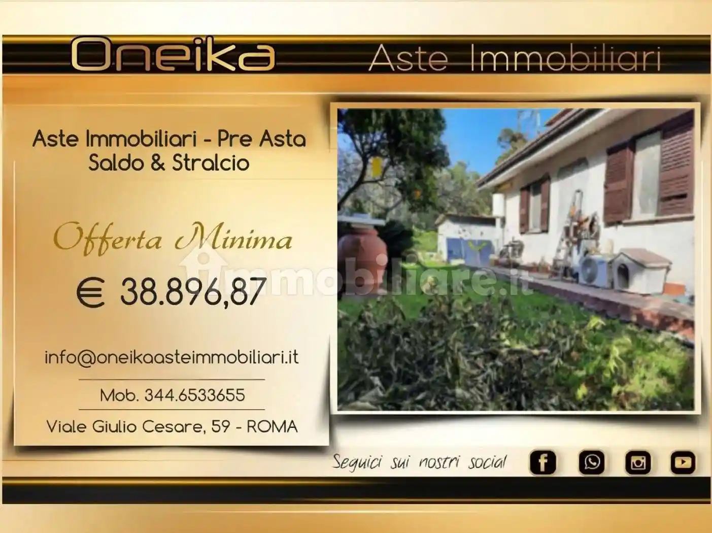 Appartamento in asta a Latina