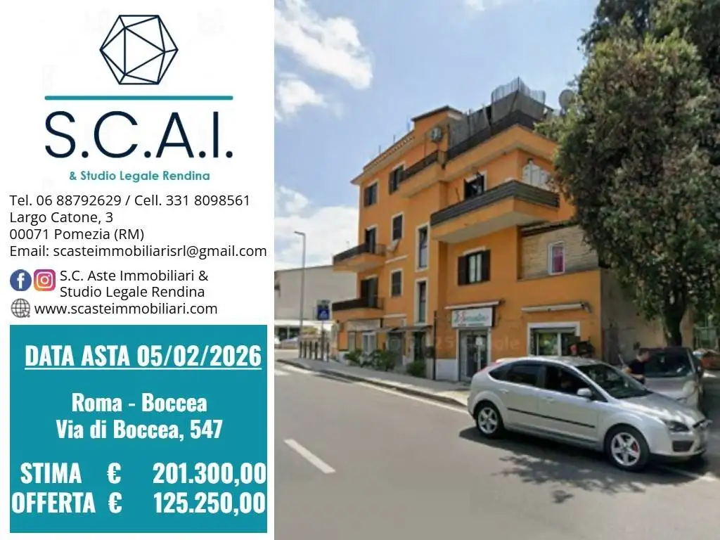 Appartamento in asta a Roma