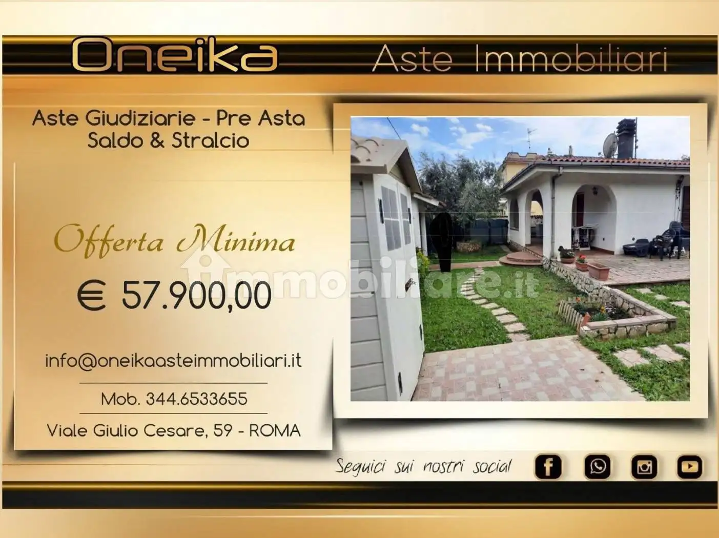 Appartamento in asta a Latina