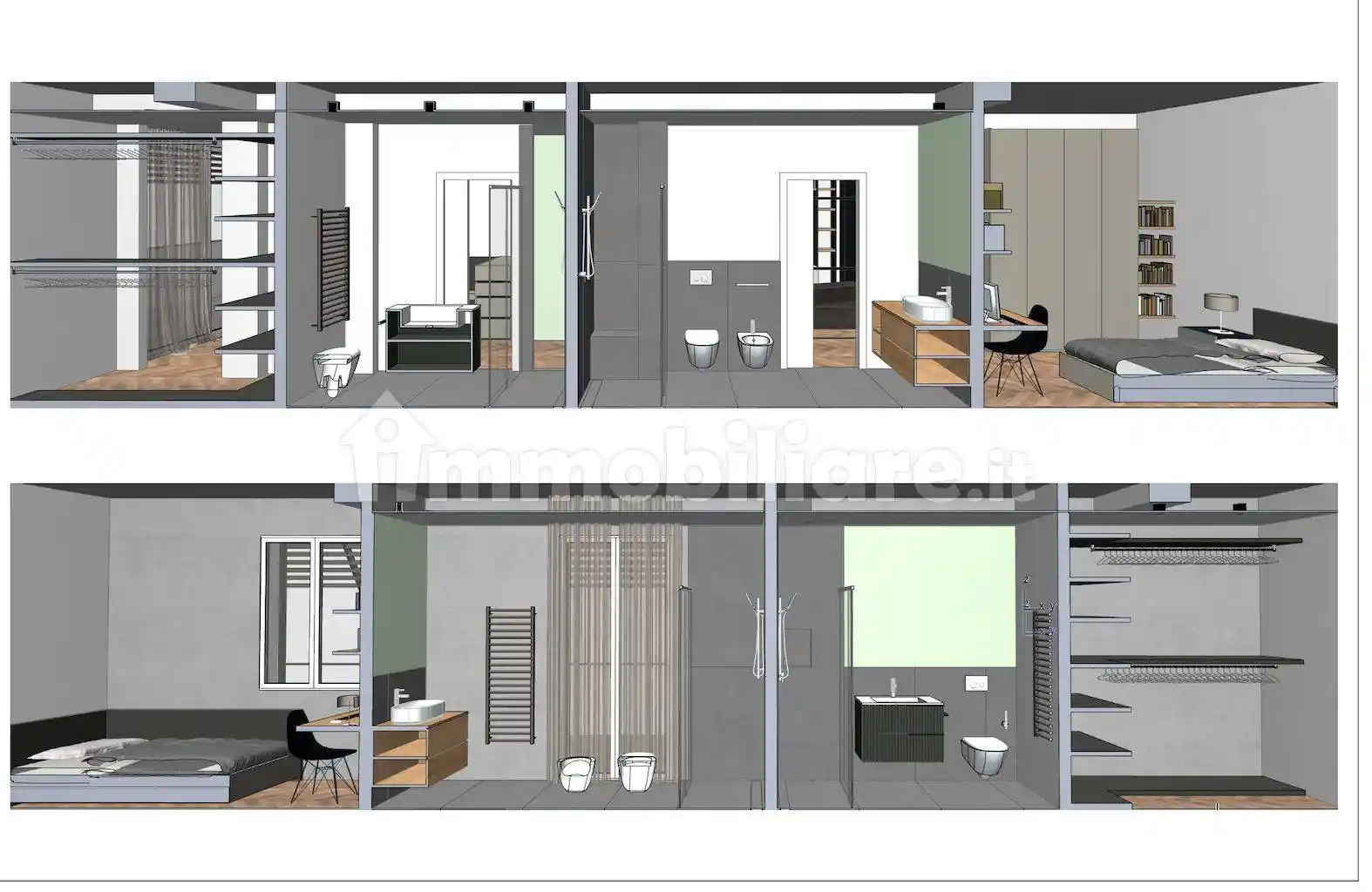 Attico ottimo stato, 98 m², Tripoli - Stadio, Rimini - foto 2