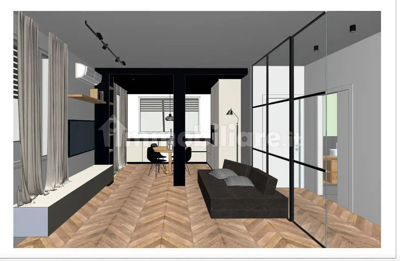 Attico ottimo stato, 98 m², Tripoli - Stadio, Rimini - foto 4