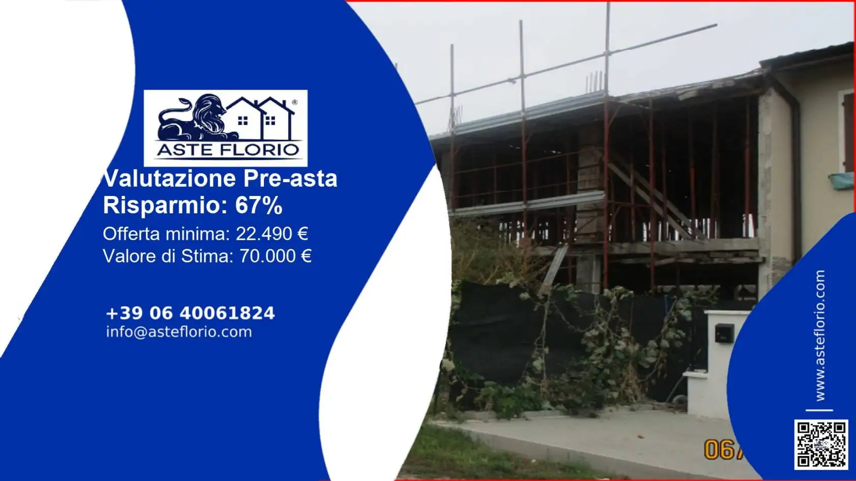 Palazzo - Stabile in asta a Pescarolo ed Uniti