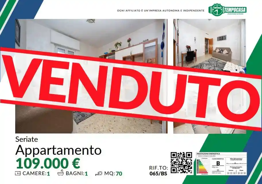 Appartamento in vendita a Seriate