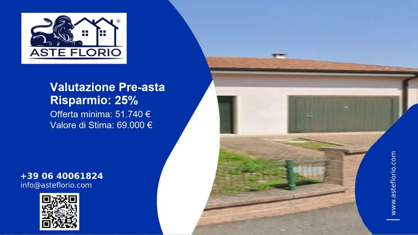 Appartamento in asta a Canda