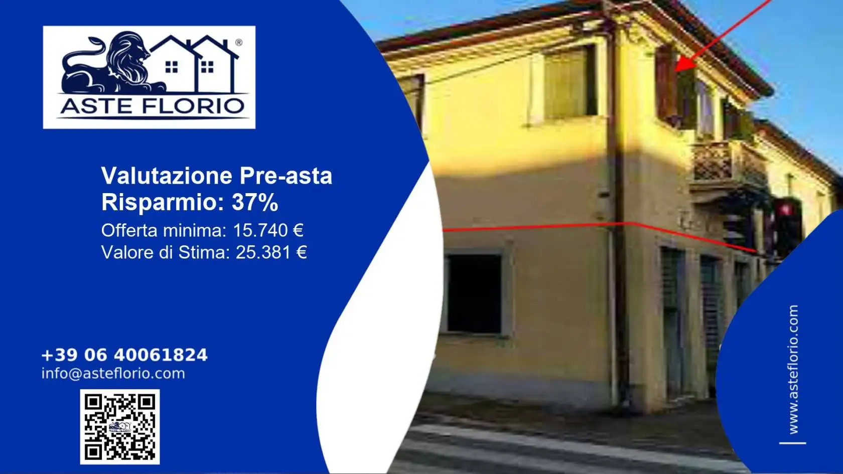 Appartamento in asta a Borgo Veneto