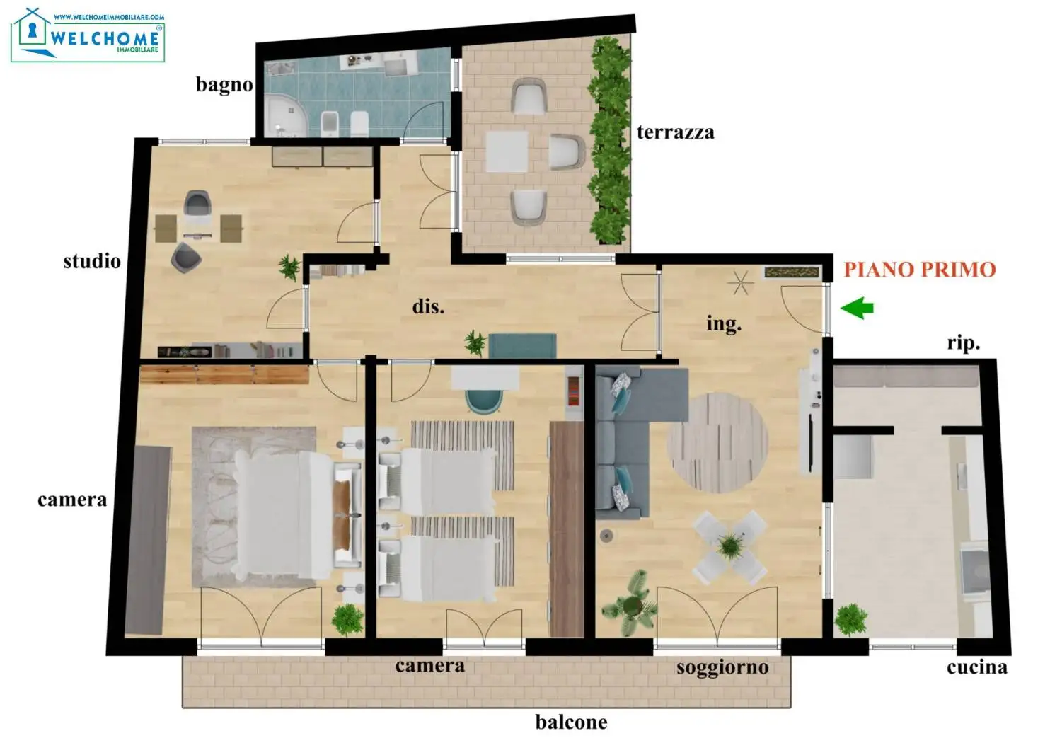 Appartamento in affitto a Quartucciu