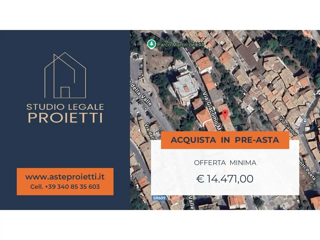 Appartamento in asta a Carpineto Romano