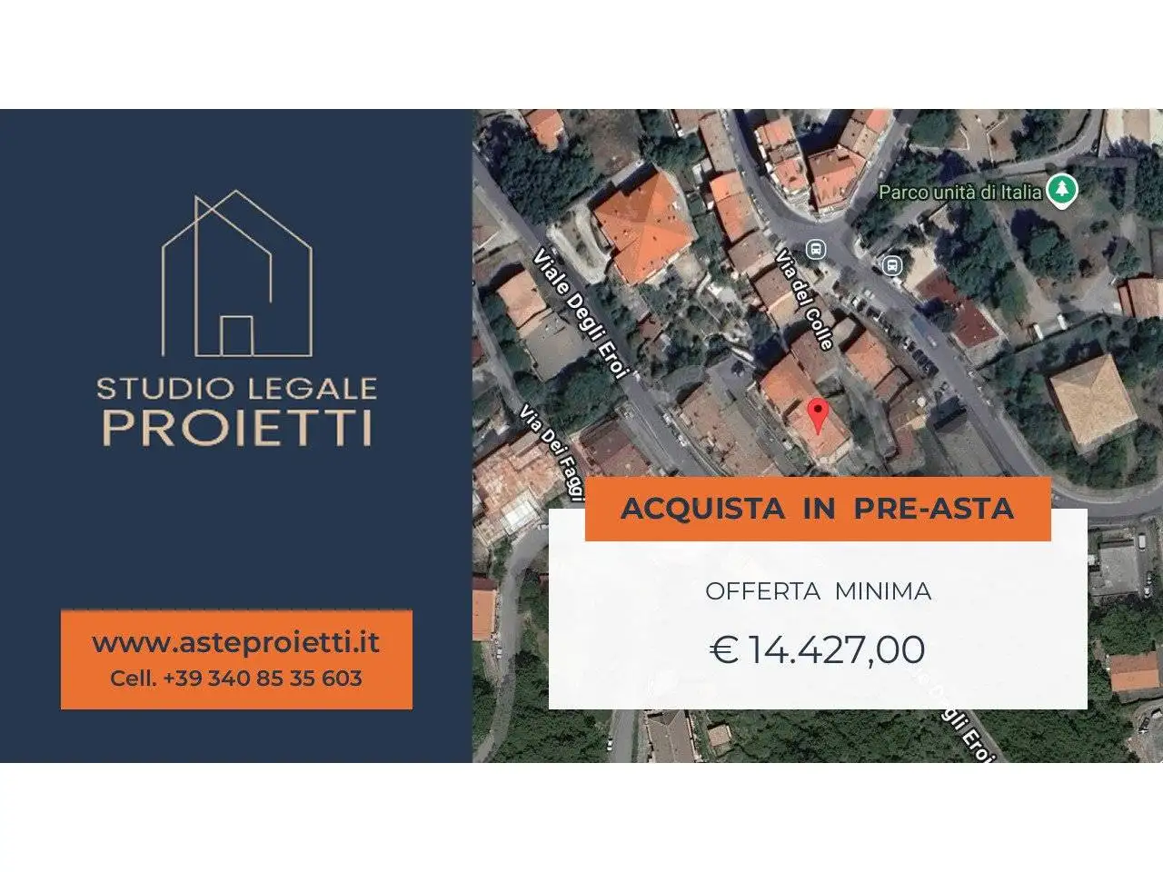 Appartamento in asta a Carpineto Romano