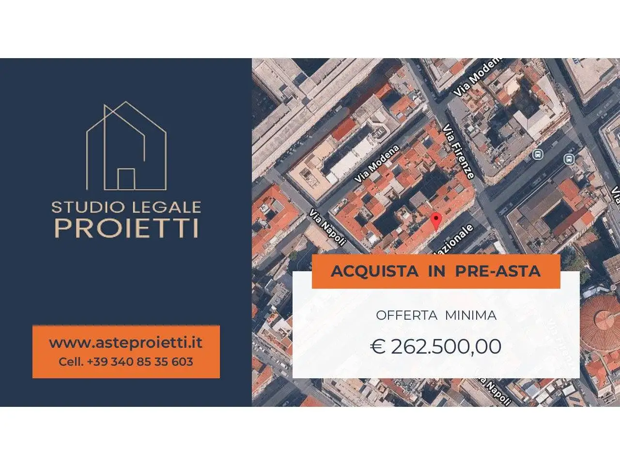 Appartamento in asta a Roma