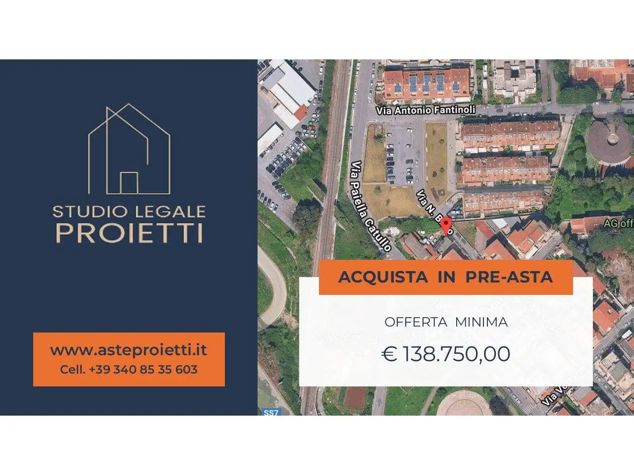 Appartamento in asta a Marino