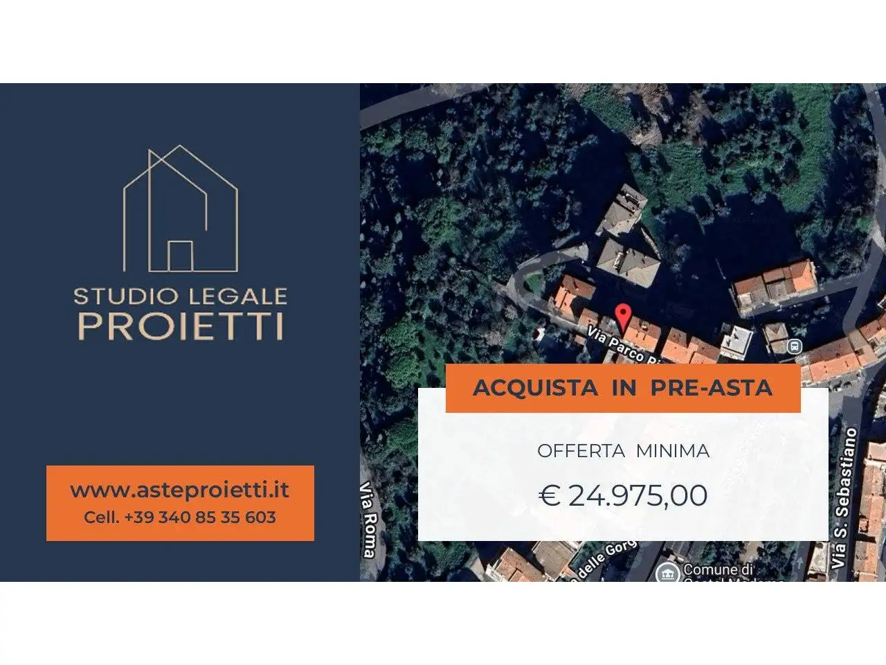 Appartamento in asta a Castel Madama