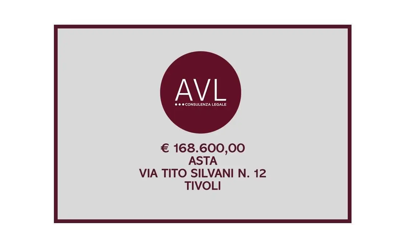 Villa in asta a Tivoli