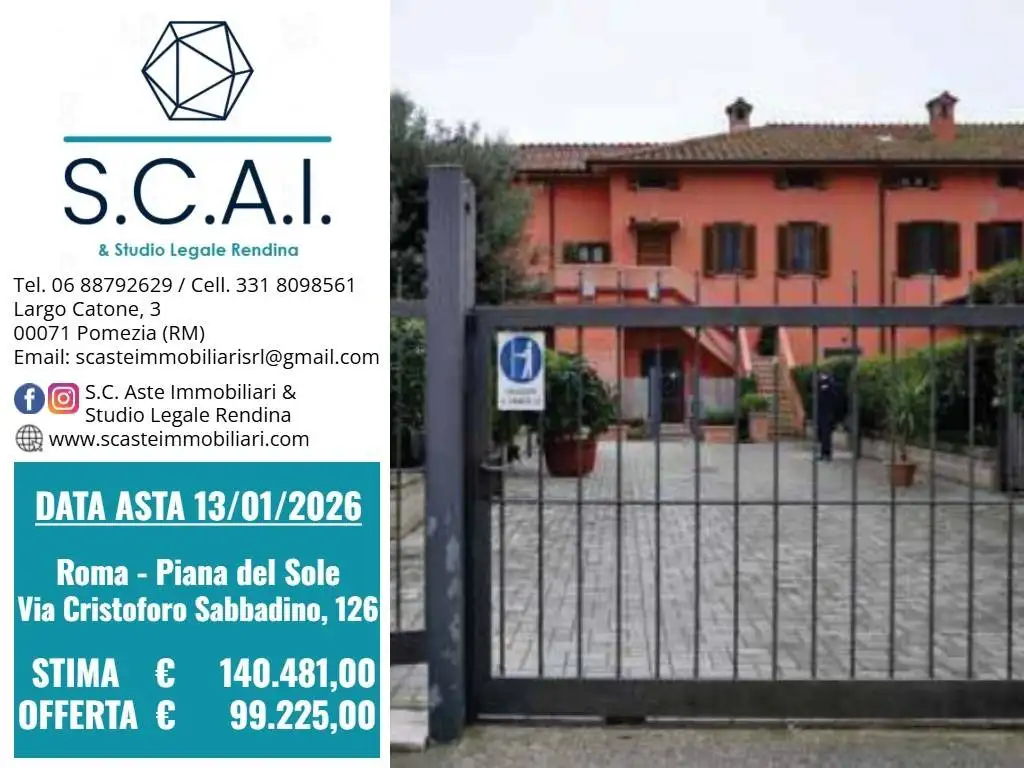 Appartamento in asta a Roma