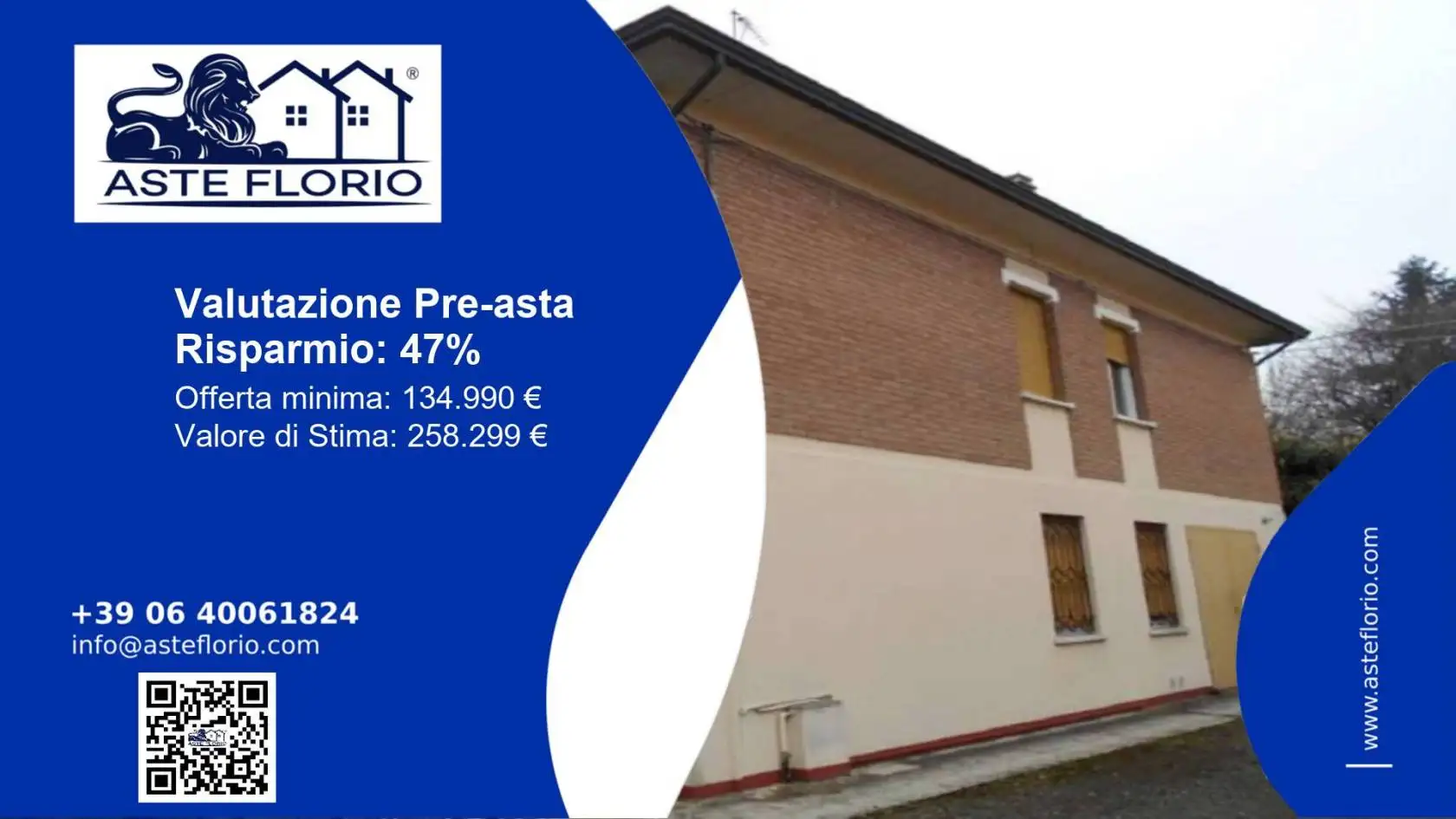 Appartamento in asta a Gattatico