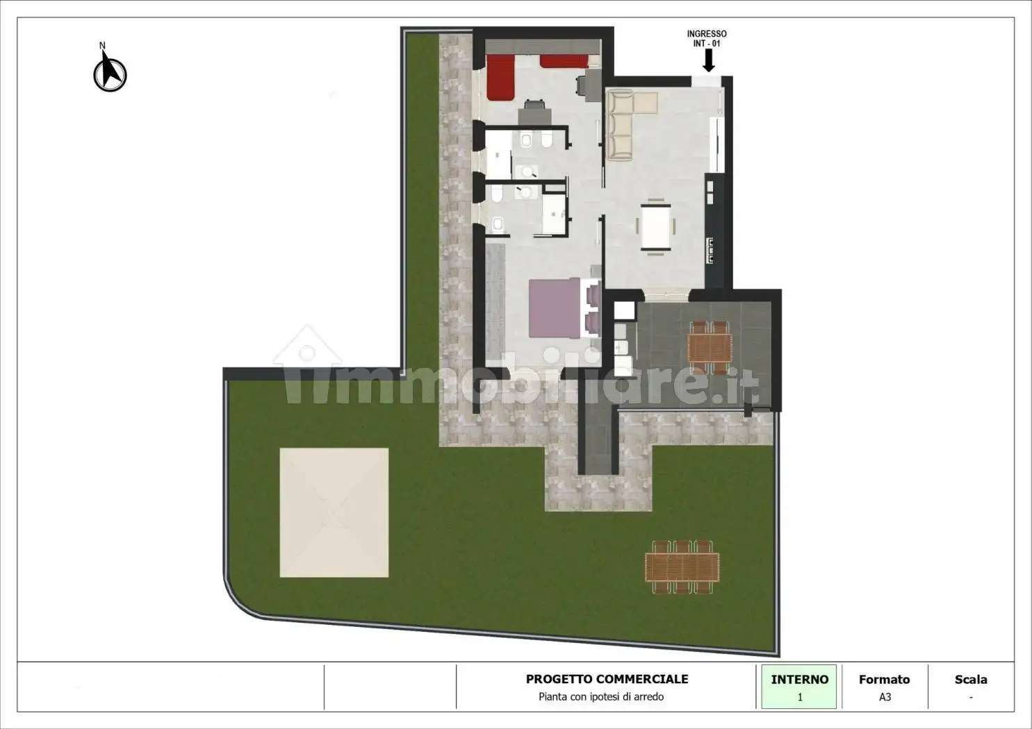 Appartamento in vendita a Latina