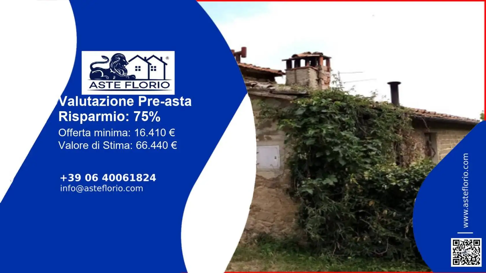 Appartamento in asta a Castel Focognano