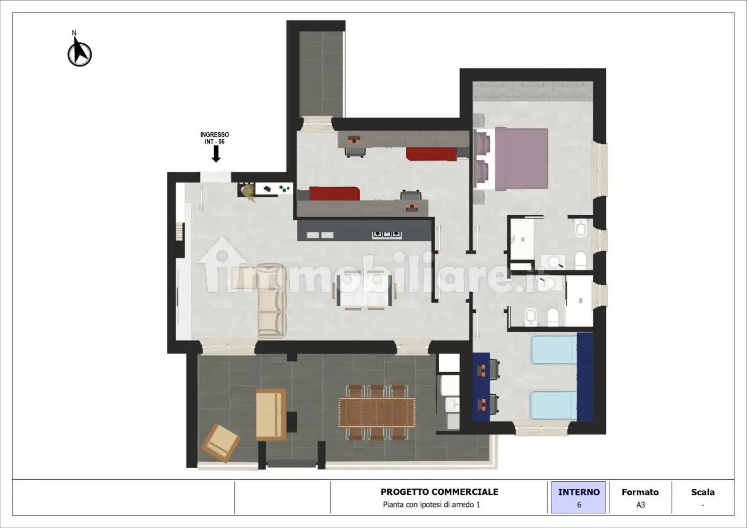 Appartamento in vendita a Latina