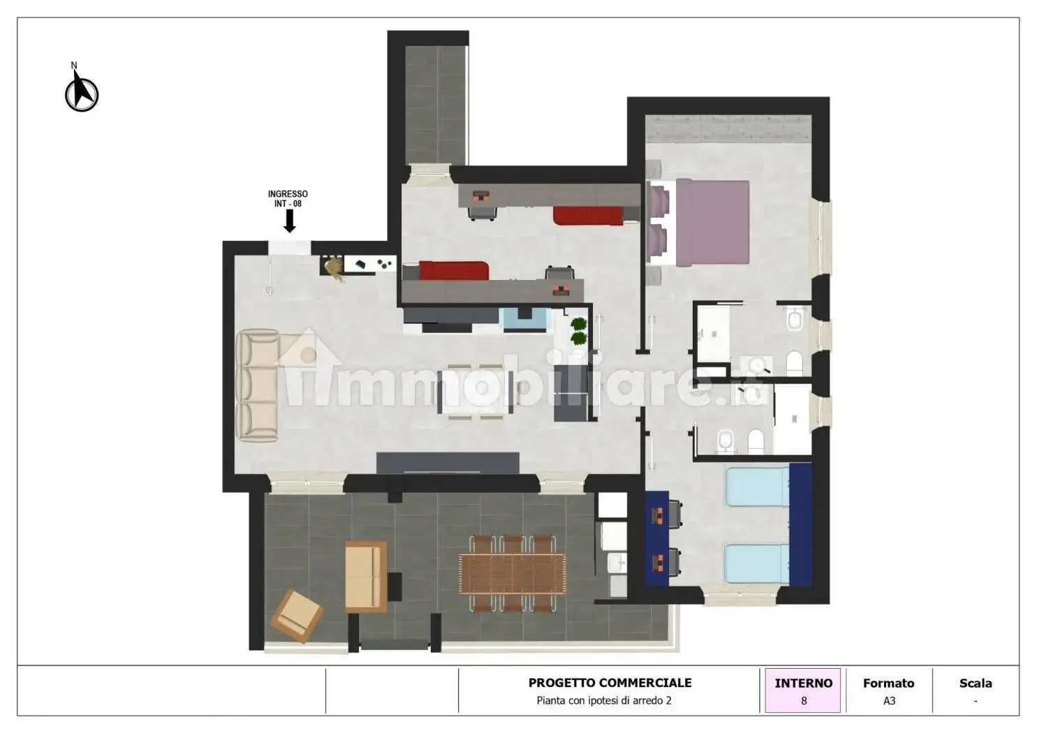 Appartamento in vendita a Latina