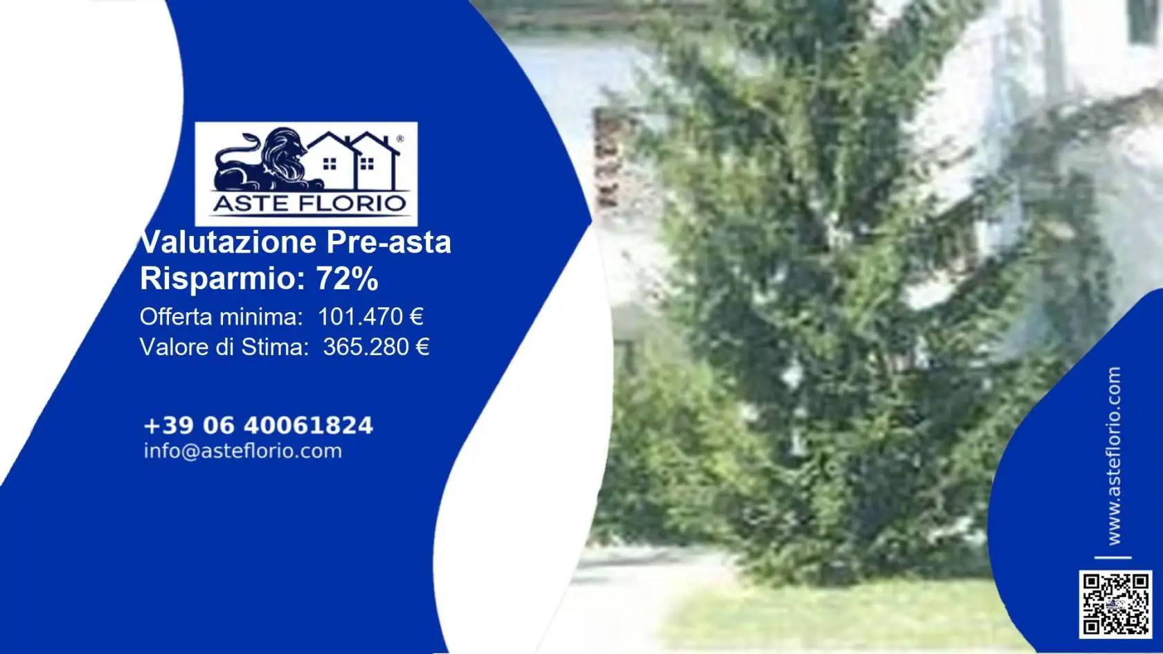 Villa in asta a Arena Po