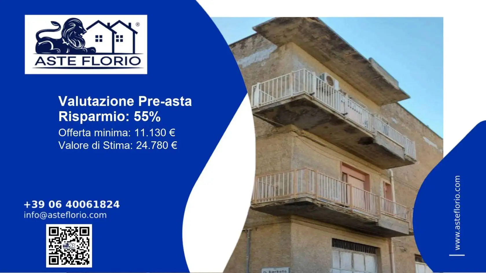 Appartamento in asta a Ribera