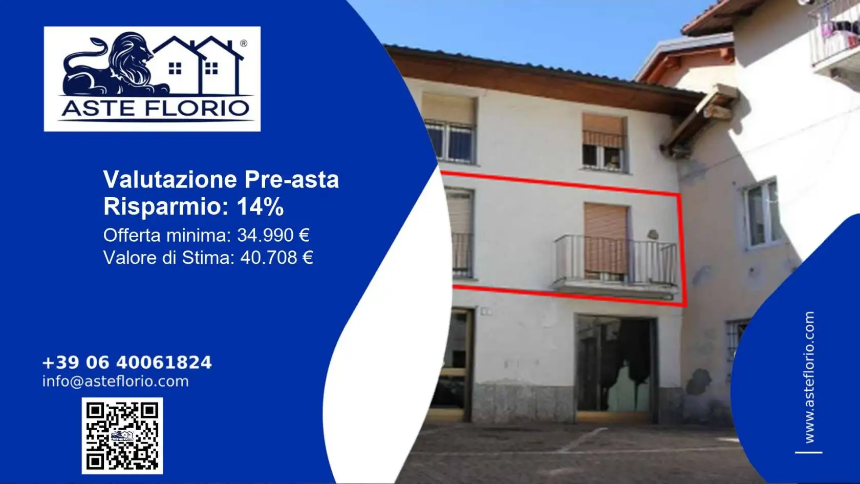 Appartamento in asta a Ballabio