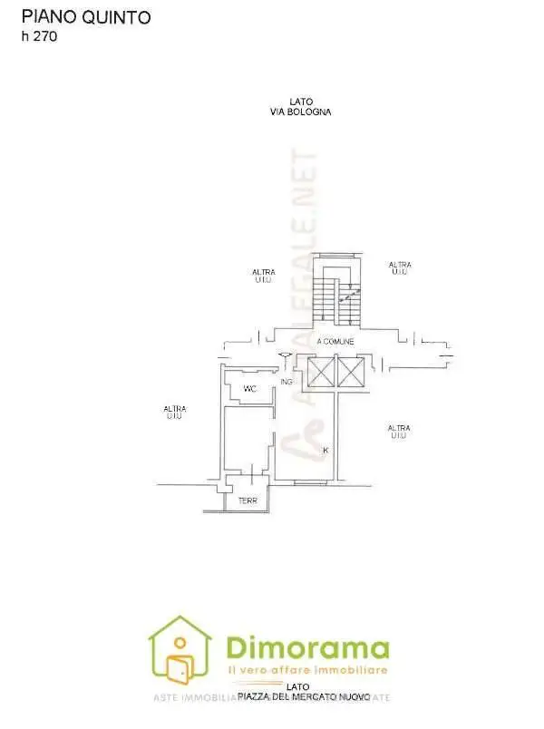 Appartamento in asta a Prato