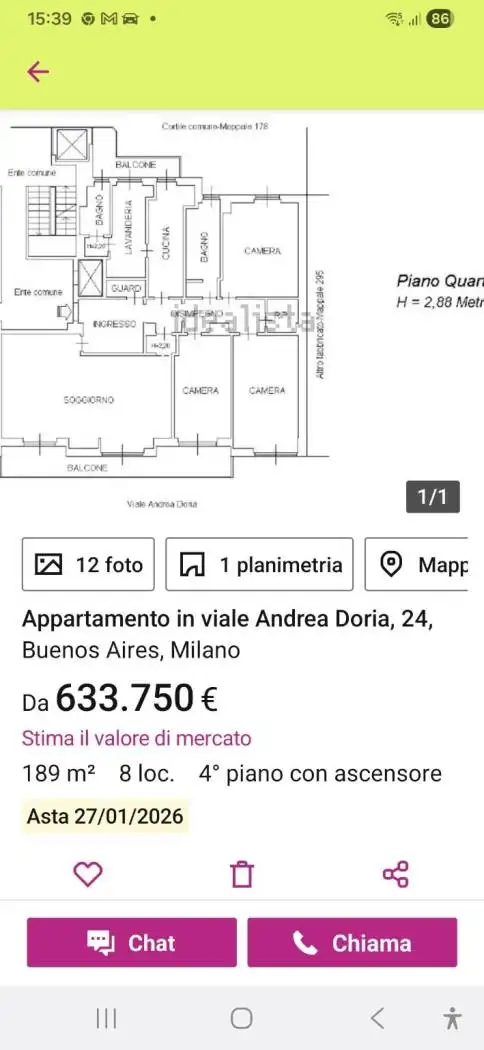 Apartment in vendita a Milan