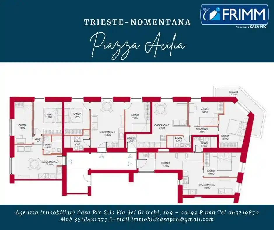 Appartamento in vendita a Roma