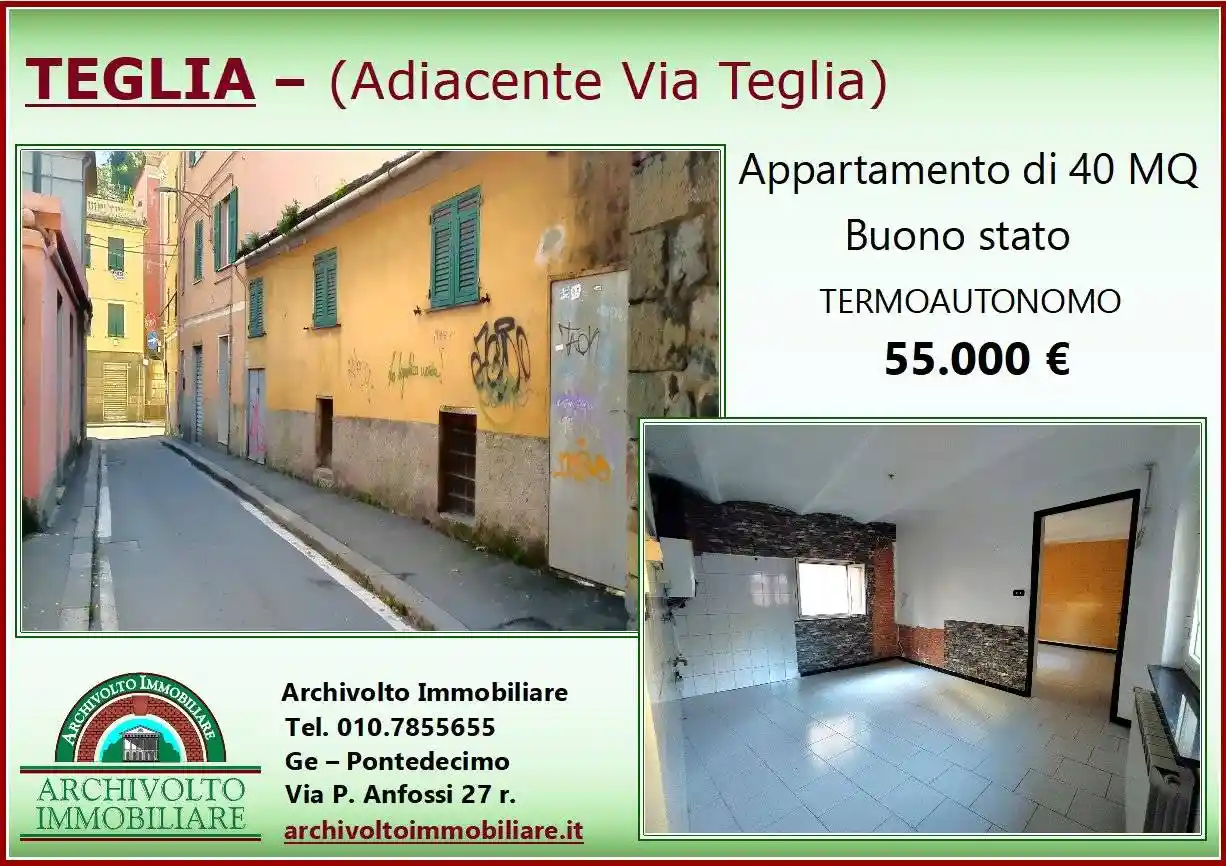 Appartamento in vendita a Genova